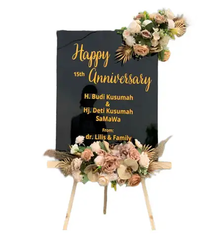 Papan Bunga Akrilik Kalitanjung