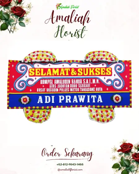 Papan Bunga Ucapan Selamat Kalitanjung